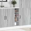 vidaXL Bottom Cabinet Riga Grey Sonoma 20x44.5x81.5 cm Engineered Wood