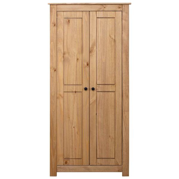 vidaXL Wardrobe 80x50x171.5 cm Solid Pine Panama Range