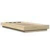 vidaXL Bed Frame without Mattress Sonoma Oak 90x200 cm