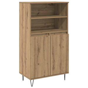 vidaXL Highboard Brown 60 x 36 x 110 cm Engineered wood