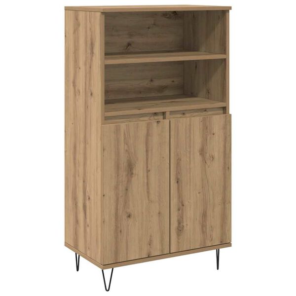 vidaXL Highboard Brown 60 x 36 x 110 cm Engineered wood