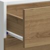 vidaXL Bottom Cabinet Lyon Artisan Oak 40x46x81.5 cm Engineered Wood