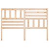 vidaXL Bed Headboard 146x4x100 cm Solid Wood Pine