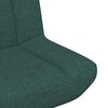 vidaXL Swivel Chair Dark Green 63 x 75 x 76 cm Fabric