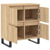 vidaXL Sideboard Sonoma Oak 60x35x70 cm Engineered Wood