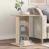 vidaXL Side Table Sonoma Oak 45 x 40 x 62.5 cm Engineered Wood