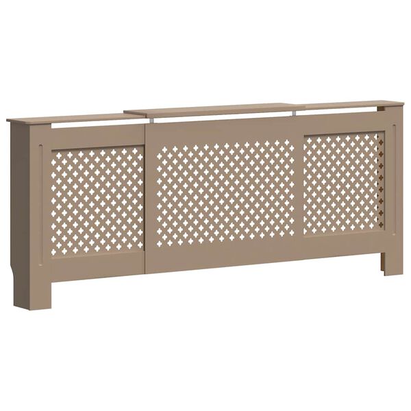 vidaXL MDF Radiator Cover 205 cm