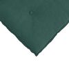 vidaXL Back Pillow Dark Green 100 x 50 cm Corduroy Fabric