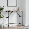 vidaXL Console Table Sonoma Oak 75x32x75 cm Engineered Wood