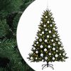 vidaXL Artificial Christmas Tree with Bauble 210 cm 300 LEDs