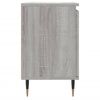 vidaXL Bedside Cabinet Grey Sonoma 40x30x50 cm Engineered Wood