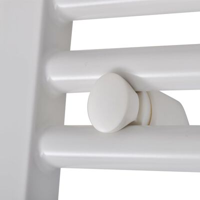Bathroom Central Heating Towel Rail Radiator Straight 600 x 1160 mm
