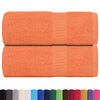 vidaXL Wash Towels 2 pcs FROGN Orange 30x30 cm 100% Cotton