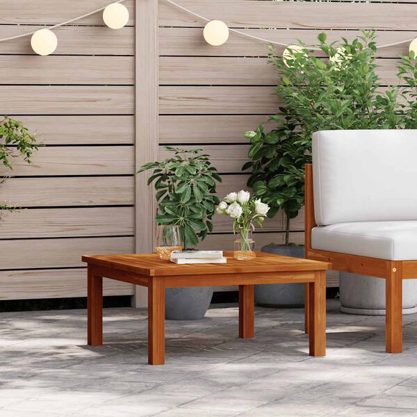 vidaXL Garden Lounge Table 63x63x30 cm Solid Acacia Wood