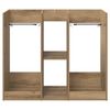 vidaXL Golf Cabinet Plain Artisan Oak 102 x 45 x 85.5 cm