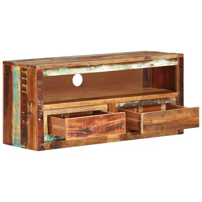 vidaXL TV Cabinets 2 pcs 88x30x40 cm Solid Wood Reclaimed