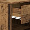 vidaXL Bed Cabinet 2 pcs Old Wood 40 x 39 x 40cm Engineered Wood