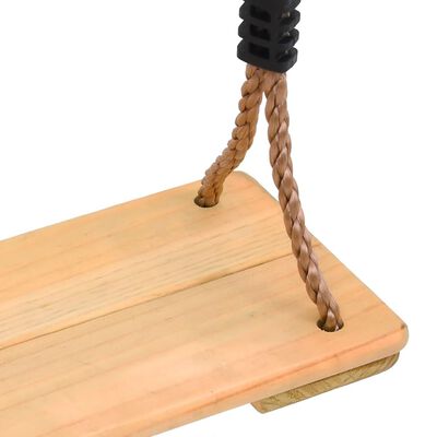 vidaXL Board Swing 200 cm Solid Pinewood