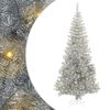 vidaXL Christmas Tree Silver 180 cm PET
