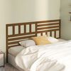 vidaXL Bed Headboard Honey Brown 186x4x100 cm Solid Wood Pine