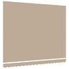 vidaXL Awning Replacement Fabric Beige 400 x 300 cm Canvas