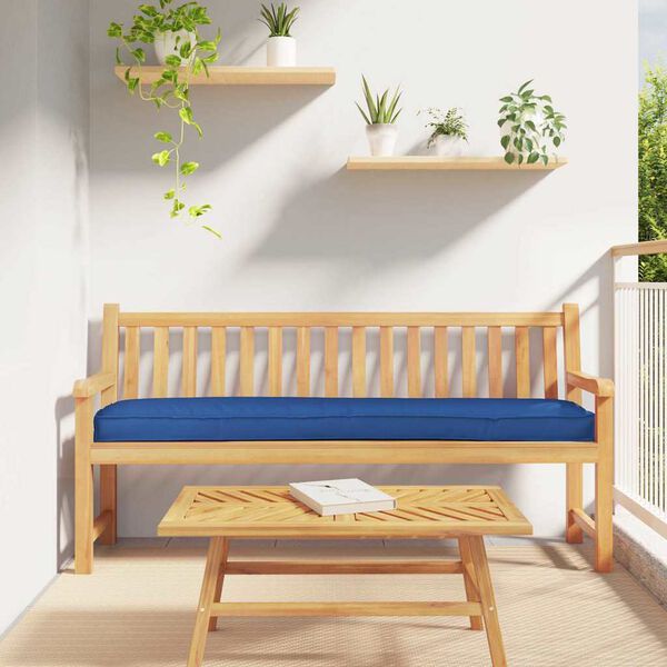 vidaXL Pallet Cushion Royal blue 180 x 40 x 8 cm Oxford fabric