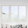 vidaXL Window Films 4 pcs Frosted Star Pattern PVC