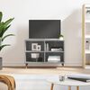 vidaXL TV Cabinet Grey Sonoma 69.5x30x50 cm Engineered Wood