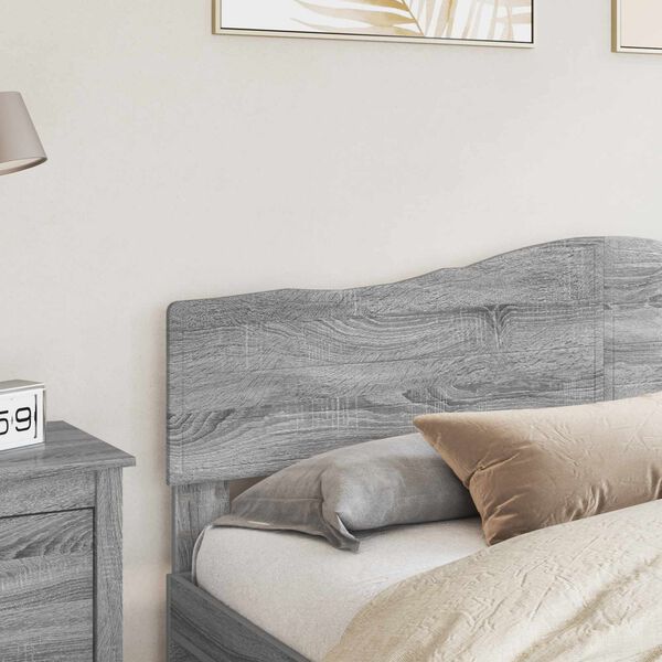 vidaXL Headboard Grey Sonoma 200 cm Engineered wood