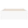 vidaXL Bed Frame with Drawers without Mattress White 100x200 cm