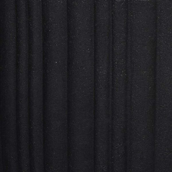 Capi Vase Urban Tube Elegant Low 46x58 cm Black KBLT783