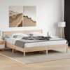 vidaXL Bed Frame without Mattress 200x200 cm Solid Wood Pine