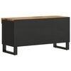 vidaXL TV Cabinet 85x33x43.5 cm Solid Wood Mango