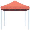 vidaXL Party Tent Folding Terracotta 292 x 440 x 315 cm Oxford Fabric