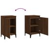 vidaXL Bedside Cabinets 2 pcs Brown Oak 40x35x70 cm Engineered Wood