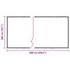 vidaXL Plant Cover&nbsp;with Eyelets 2x6 m Polyethylene