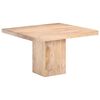 vidaXL Dining Table | Natural wood | Solid mango wood | Medium | Durable