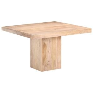vidaXL Dining Table | Natural wood | Solid mango wood | Medium | Durable