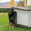 Ferplast Doghouse Villa 90 Grey 88x72x65 cm 87255099