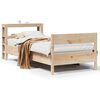 vidaXL Bed Frame without Mattress 90x200 cm Solid Wood Pine