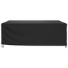 vidaXL Garden Furniture Cover Black 260x260x90 cm Waterproof 420D