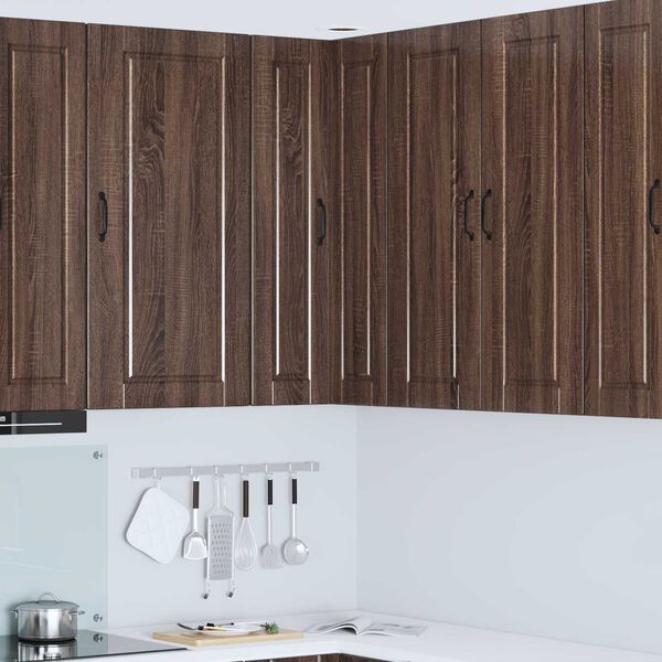 vidaXL Kitchen Cabinet Brown Oak 57 x 57 x 100 cm Engineered Wood