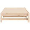 vidaXL Pull-out Day Bed without Mattress 2x(90x190) cm Solid Wood Pine