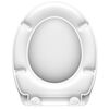SCHÜTTE Toilet Seat WHITE Duroplast