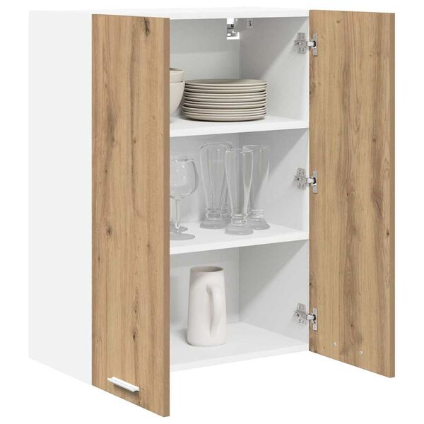 vidaXL Hanging Cabinet Artisan Oak 60 x 31 x 80 cm Engineered Wood