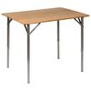Bo-Camp Folding Camping Table Suffolk 80x60 cm Bamboo