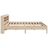 vidaXL Bed Frame without Mattress 200x200 cm Solid Wood Pine