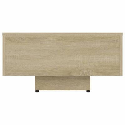 vidaXL Coffee Table Sonoma Oak 100x49.5x31 cm Engineered Wood