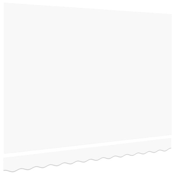 vidaXL Awning Replacement Fabric White 350 x 250 cm Canvas