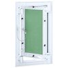 vidaXL Access Panel Green and Silver 30 x 55 cm